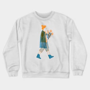 Bouquet of flowers Crewneck Sweatshirt